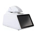 A white micro-volume spectrophotometer with a built-in 7-inch color touch screen, model Nano-3100, designed for laboratory use.