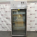 An alternative front-facing view of a Thermo Forma 3940 refrigerated environmental chamber available from American Instrument Exchange, featuring a glass door and top control panel.