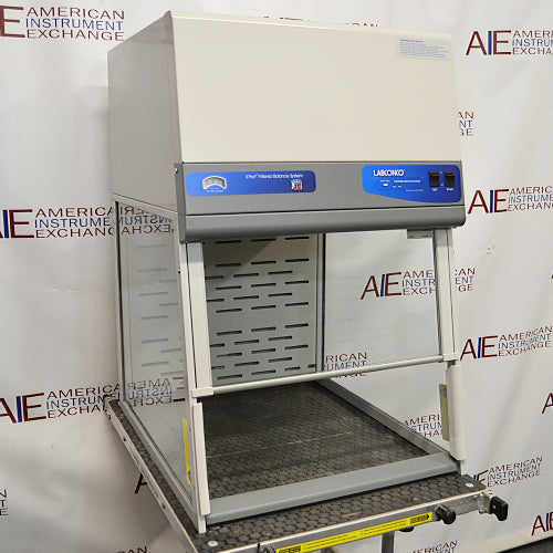 Angled view of Labconco XPert Filtered Balance System laboratory containment hood