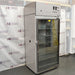 An angled view of a Thermo Forma 3940 refrigerated environmental chamber available from American Instrument Exchange, featuring a glass door and top control panel.
