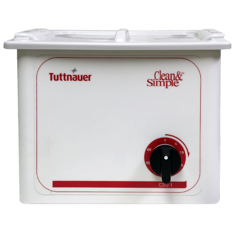 Tuttnauer 1-Gallon Ultrasonic Cleaner w/ Basket & Heater - NEW