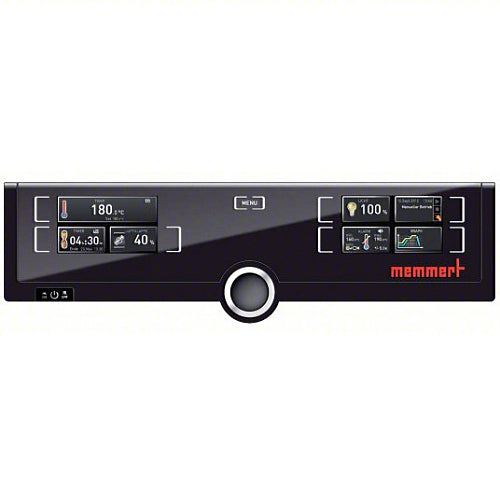 front view of Memmert ControlCOCKPIT twin-display digital control panel