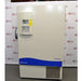 A front-facing view of the Fisher Isotemp IU2886D ultra-low freezer, showing its beige exterior, blue bottom panel, and control interface.