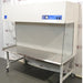 Angled front view of a Labconco clean bench on wheels.
