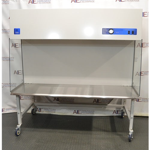 Labconco horizontal clean bench on a wheeled stand.