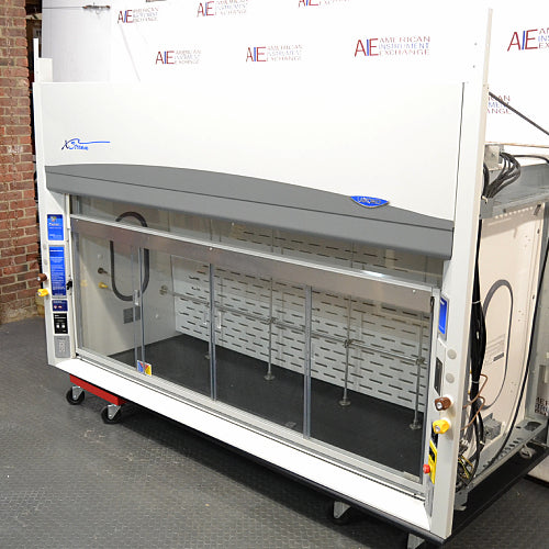 High angled view of Labconco Protector XStream 8-foot chemical fume hood