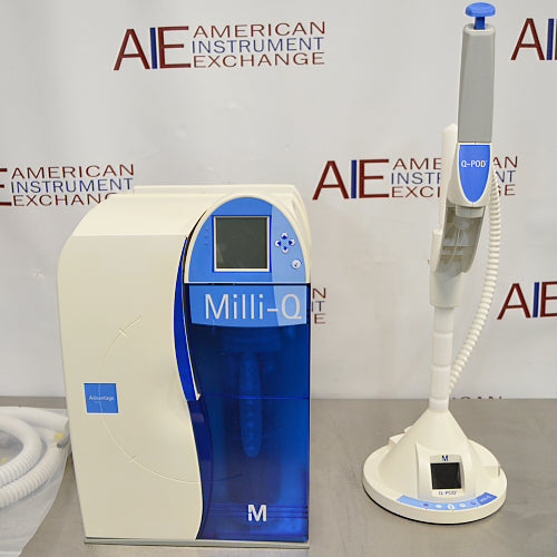 Millipore Milli-Q Advantage A10 water purification system with Q-POD dispenser unit
