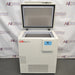 Open interior view of LabRepCo ultra-low chest freezer Model LSX 5ULT85 showing stainless steel lid lining and open chamber