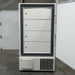 Open interior view of VWR40086A ultra-low temperature freezer showing four compartment doors and magnetic door gasket