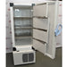 An open interior view of a VWR 40040FA -40°C ultra-low temperature freezer available from American Instrument Exchange, showing the internal shelves with the compartment doors open.