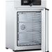 Open Memmert UF160 laboratory oven showing interior stainless steel chamber and SingleDISPLAY control panel