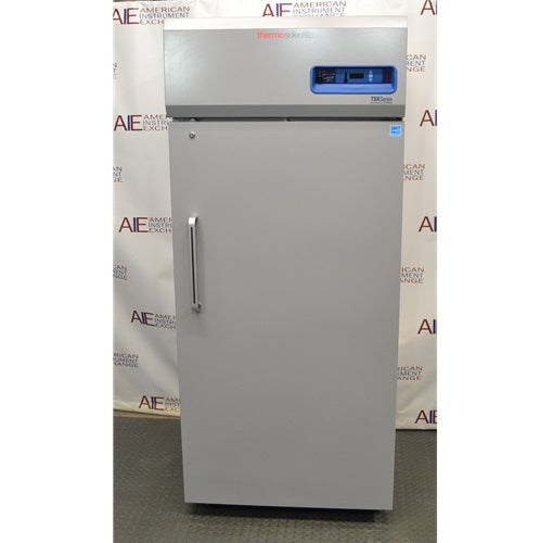 Front view of a Thermo Scientific freezer.