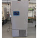 A gray Thermo Scientific TSX50086A Ultra-Low Freezer with an LCD touchscreen display on the front.