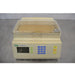 Bio-Rad PROTEAN IEF Cell focused on the front control keypad, digital display screen, and clear hinged lid closing over the upper tray chamber