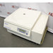 Right-side perspective view of an Eppendorf 5810 R refrigerated centrifuge with closed lid highlighting the side housing extension and front control interface