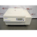 Eppendorf Centrifuge 5810 R benchtop refrigerated centrifuge with lid closed showing front control display panel and side housing extension