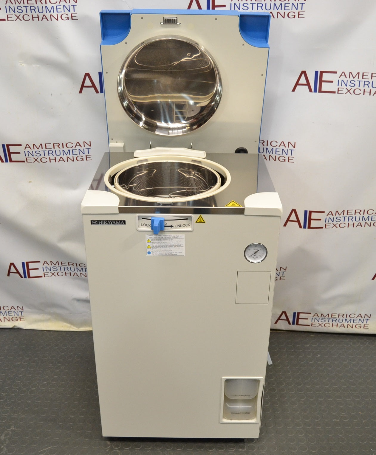 Hirayama HV-50II vertical autoclave - 0580DD A-CLAVE