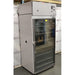 Left angled perspective view of Thermo Forma Model 3920 environmental chamber featuring side access port, glass door, top control module, and internal racks