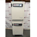 Front perspective view of a stacked pair of Thermo Heracell VIOS 160i CO₂ incubators on a rolling stand featuring digital touch display panels