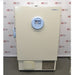 Front view of Thermo Scientific VWR60086D ultralow-temperature lab freezer featuring VWR logo, circular blue digital display control pad, side door latch, and bottom ventilation grille