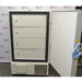 Front view of open Thermo Scientific VWR60086D ultralow-temperature freezer showing open outer door and four insulated inner compartment doors