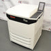 Thermo Sorvall Lynx 6000 superspeed refrigerated centrifuge ka right angle view, jisme right side ventilation panel, touchscreen control interface, aur closed lid right angle se saaf dikhai de rahe hain.   