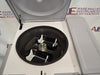 Top-down open-lid view of a Thermo Sorvall X1R Pro refrigerated centrifuge revealing the internal centrifuge rotor bucket assembly and chamber cavity