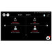 Close-up display view of a Tuttnauer LabSci 85LV vertical autoclave touchscreen interface, showing selectable cycle program options including Solid Delicate, Solid, Liquid Unsealed, and Liquid Sealed with current chamber temperature readings
