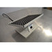 Angled high-angle view of a VWR Nutating Mixer showing the tilted top platform with a dimpled rubber mat and white base