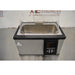 Front perspective view of VWR PolyScience WBE05 digital water bath with clear gabled lid and digital control display