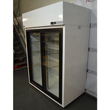Norlake double glass door refrigerator